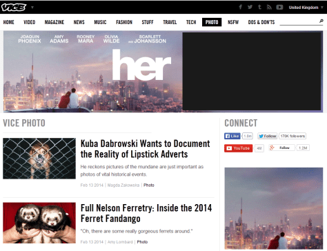 VICE - website
